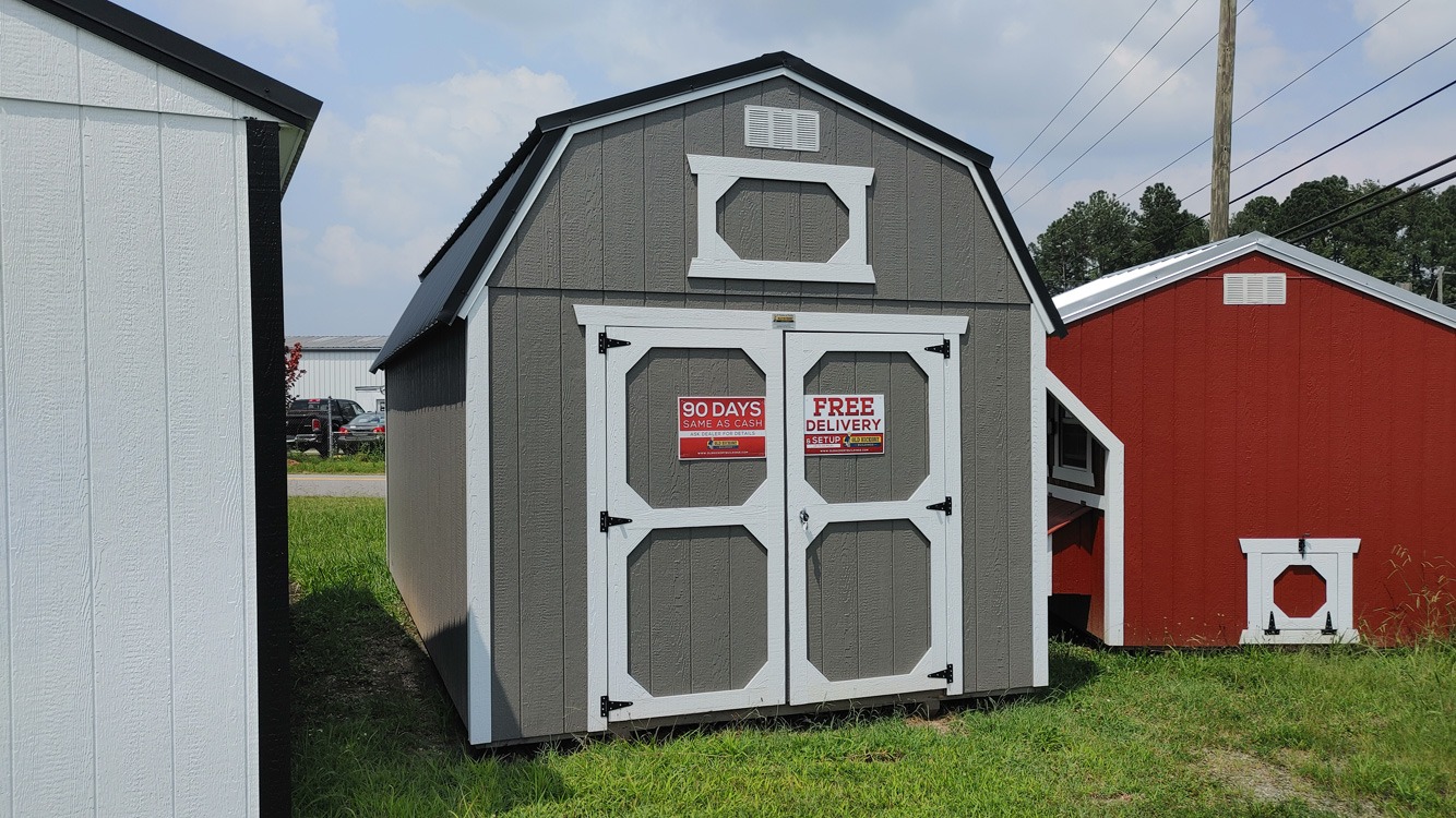 10' x 20' Gauntlet Gray Lofted Barn Storage Shed