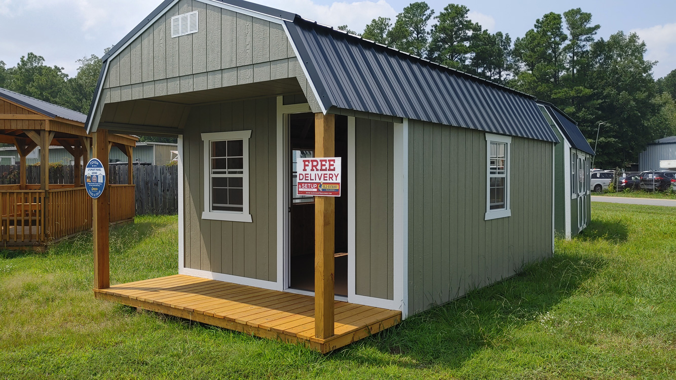 12' x 20' Hardware Lofted Barn Playhouse Storage Shed