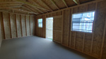 10' x 20' Barn White A-Frame Side Utility Storage Shed
