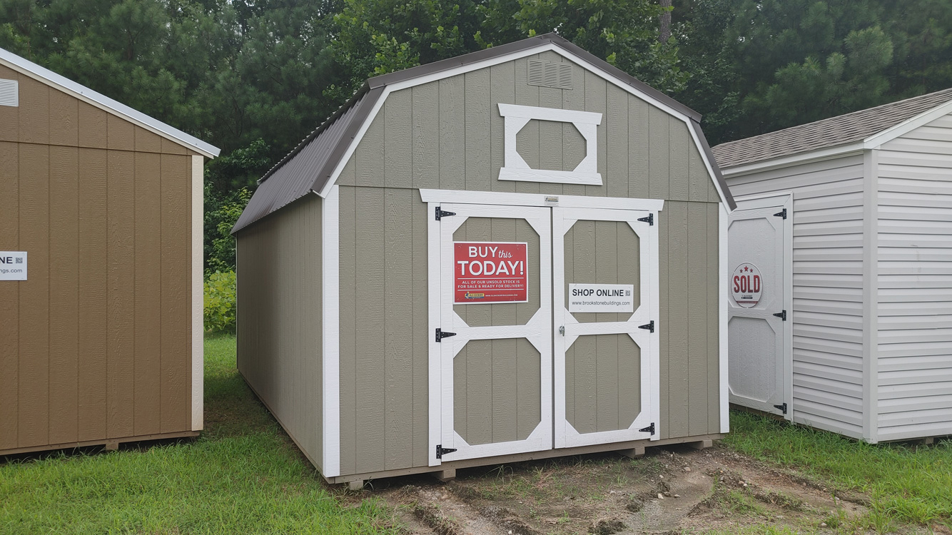 12' x 20' Hardware Lofted Barn Storage Shed