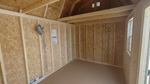10' x 12' Rosemary Green Side Lofted Barn Storage Shed
