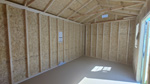 10' x 16' Beige A-Frame Side Utility Storage Shed